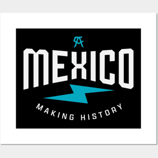 Canelo Alvarez Mexico Making History Posters and Art